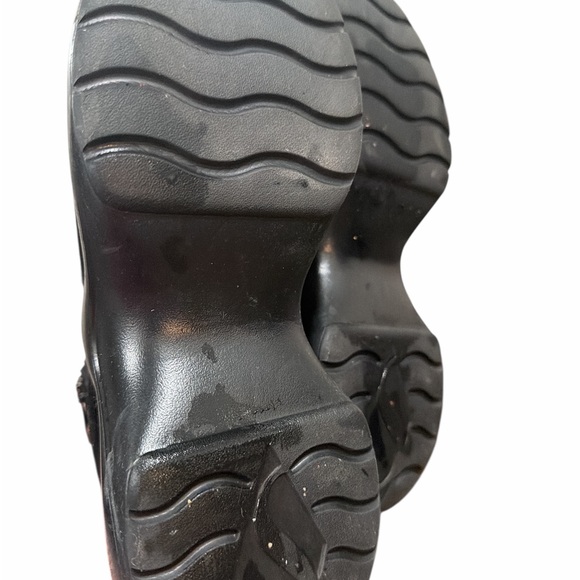 Skechers Size 10 Chunky Heel Zip Ankle Boots GENTLY Used Winter Warm - Picture 6 of 6